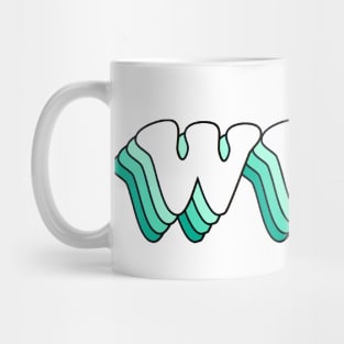 what would jesus say (green) Mug